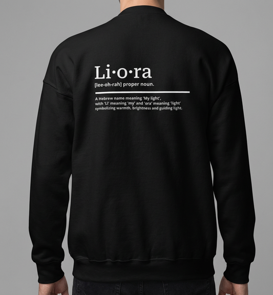 San Liora Woordenboek Unisex Trui